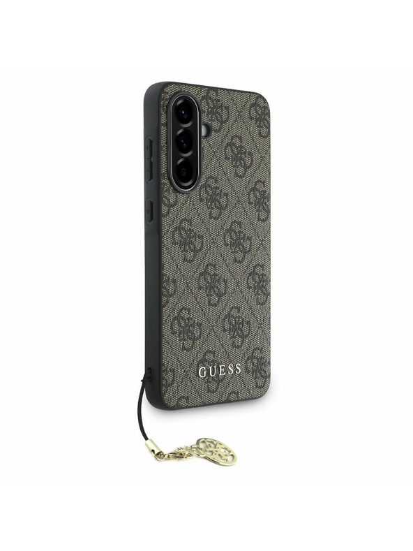 Guess Guess 4G Charm Задна корица за Samsung Galaxy A56 Brown