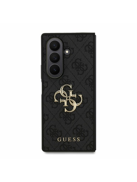 Guess Guess PU 4G Metal Logo Задна корица за Samsung Galaxy Z Fold 7 Grey