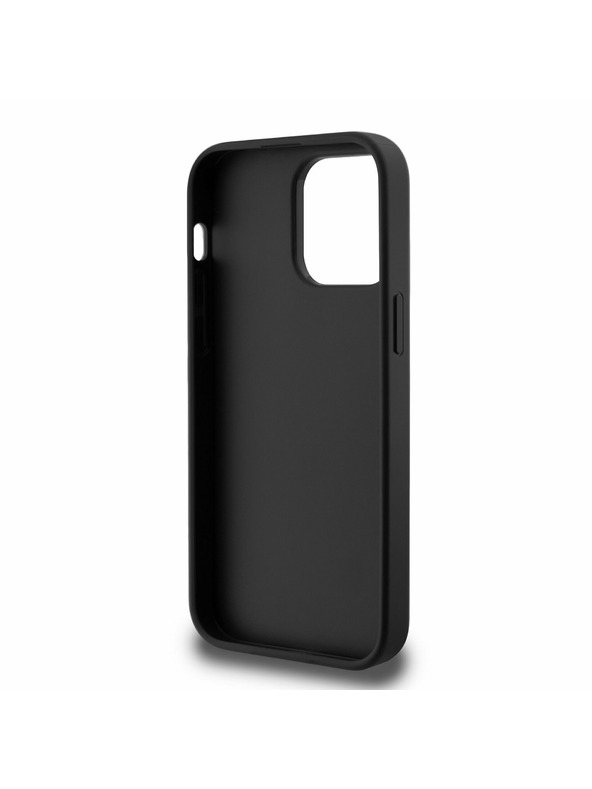 Guess Guess PU 4G Metal Logo Задна Обвивка за iPhone 14 Pro Max Grey