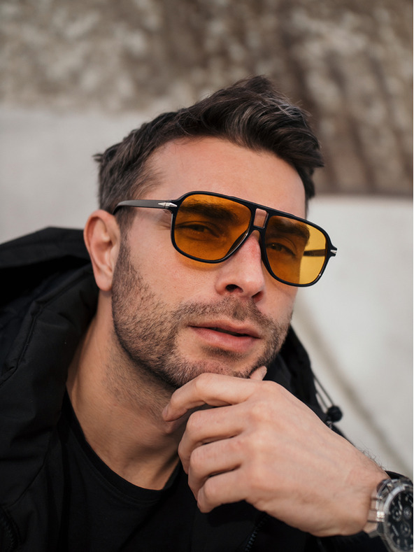 VEYREY Слънчеви очила VeryRey Ghost Pilot Orange