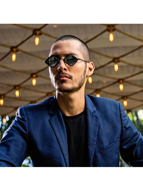 VEYREY Черни унисекс слънчеви очила VeyRey Aeltimpion