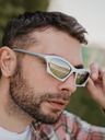 VEYREY Бели унисекс слънчеви очила VeyRey Narel