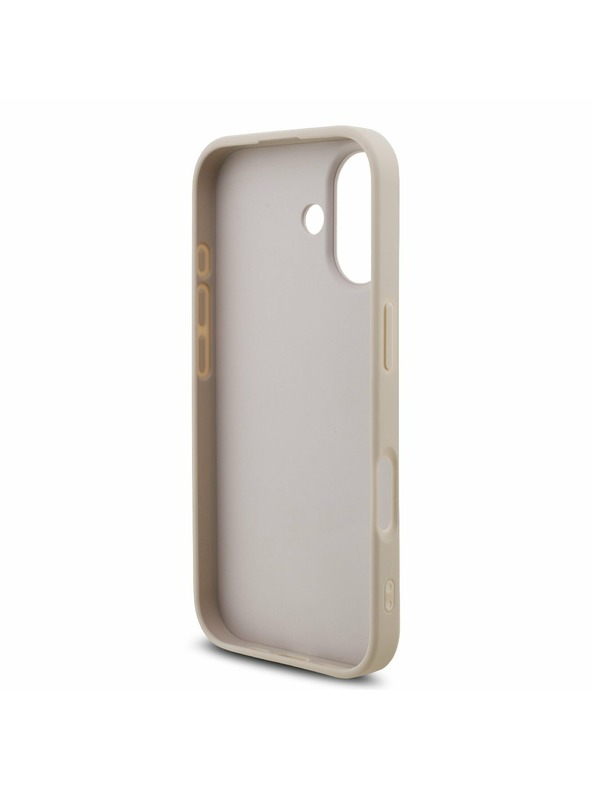 Guess Guess PU 4G Metal Logo Strap Задний чехол для iPhone 17 Pink