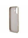 Guess Guess PU 4G Metal Logo Strap Задний чехол для iPhone 17 Pink