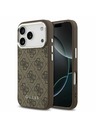 Guess Guess 4G MagSafe Задний чехол для iPhone 17 Pro Brown
