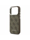 Guess Guess 4G MagSafe Задний чехол для iPhone 17 Pro Brown