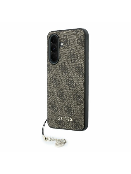 Guess Guess 4G Charm Задна Обвивка за Samsung Galaxy A37 Brown