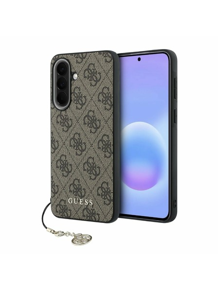 Guess Guess 4G Charm Задна Обвивка за Samsung Galaxy A57 Brown