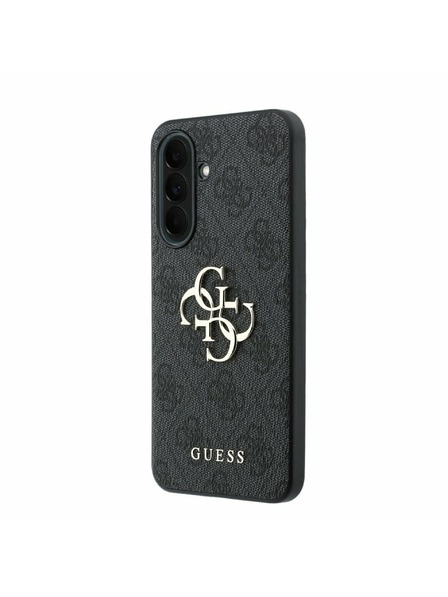 Guess Guess PU 4G Metal Logo Задна Обвивка за Samsung Galaxy A37 Grey