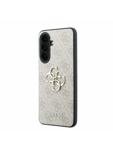 Guess Guess PU 4G Metal Logo Задна Обвивка за Samsung Galaxy A37 Pink