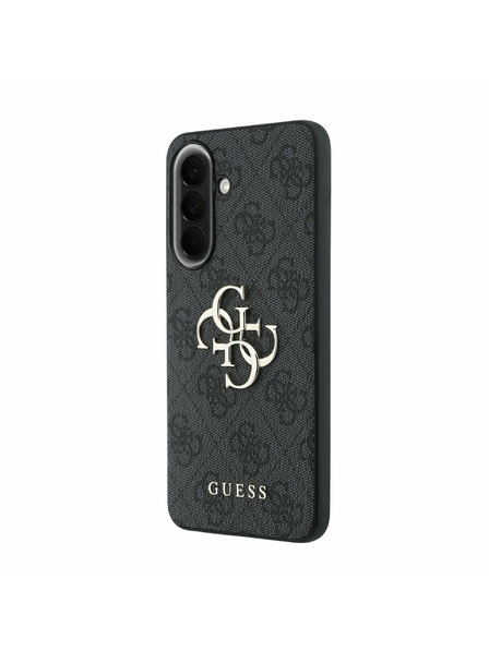 Guess Guess PU 4G Metal Logo Задна Обвивка за Samsung Galaxy A57 Grey