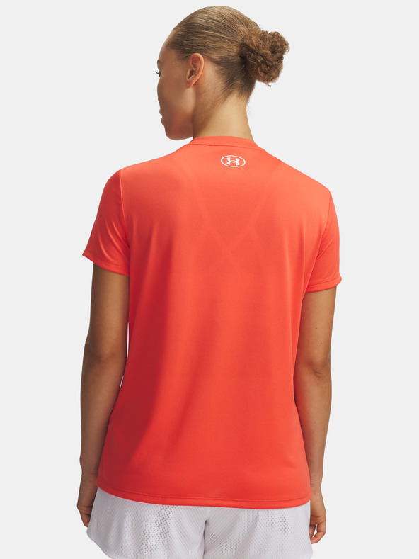 Under Armour Дамска тениска Under Armour Tech SSV- Solid-RED