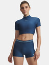 Under Armour Дамска тениска Under Armour HeatGear Crop Mock SS