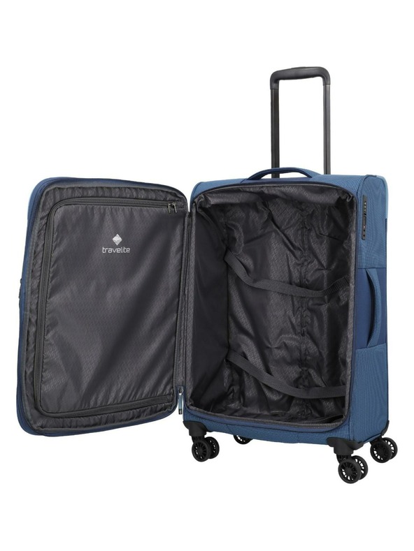 Travelite Пътнически куфар Travelite Corsiica M Синьо