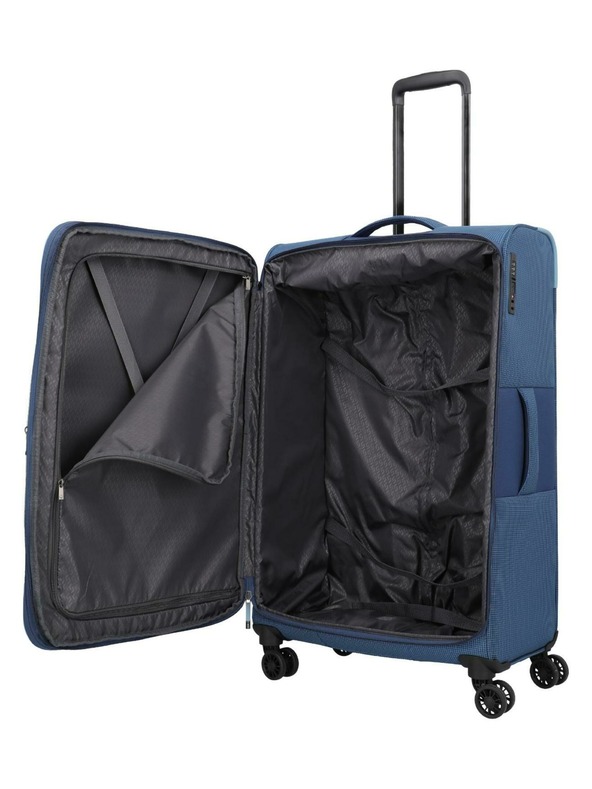 Travelite Пътнически куфар Travelite Corsiica L Синьо