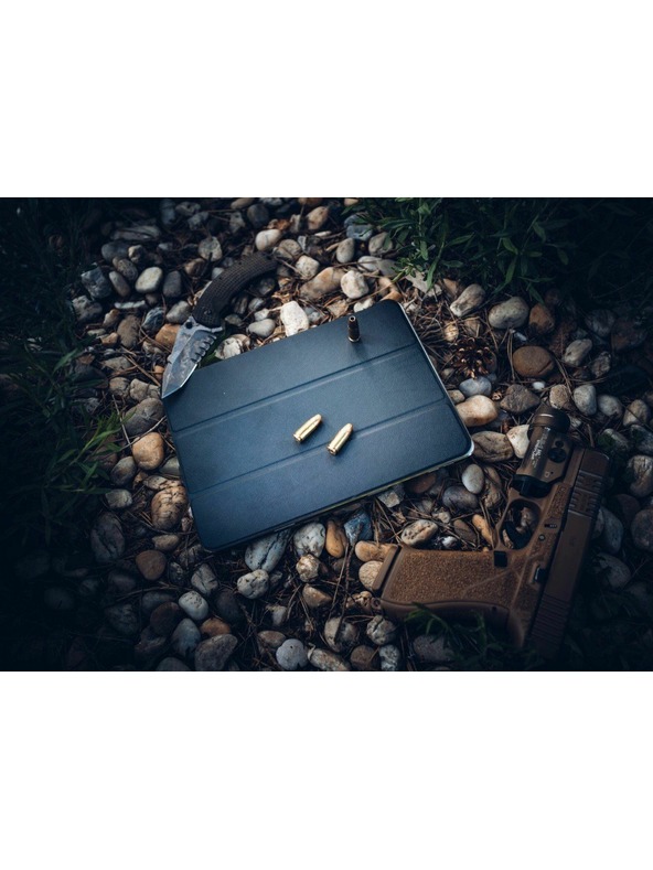 Tactical Tactical Book Tri Fold Калъф за Xiaomi Pad 8 Black