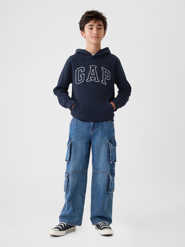 GAP Детски суитшърт с логото на GAP