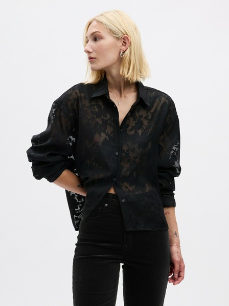 GAP Дантелена риза crop GAP