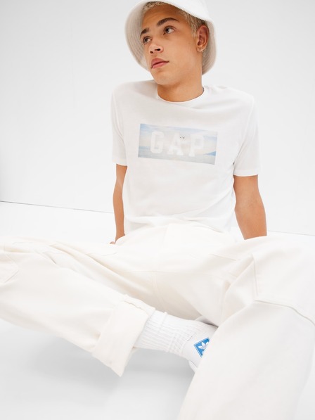 GAP Тениска с лого Gap GAP