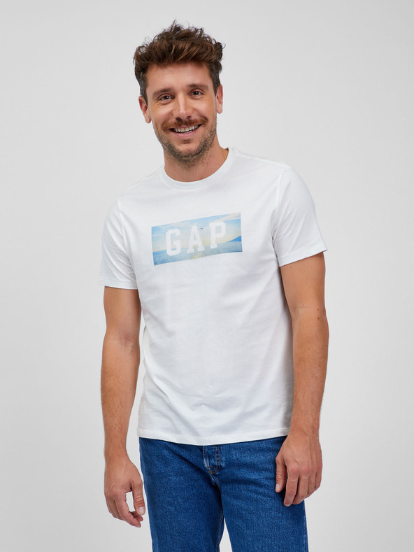 GAP Тениска с лого Gap GAP