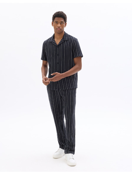 Celio Риза Nastripe7 с къс ръкав