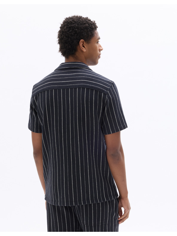 Celio Риза Nastripe7 с къс ръкав