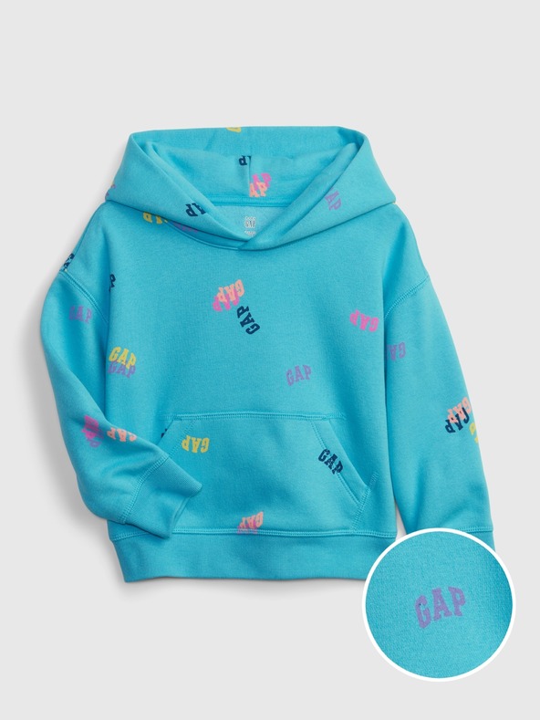 GAP Бебешки суитшърт с качулка GAP