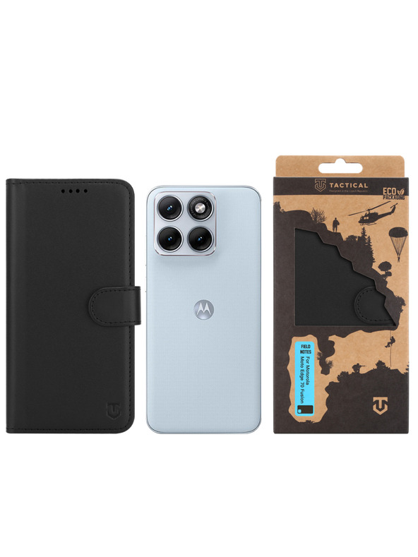 Tactical Tactical Field Notes за Motorola Edge 70 Fusion Black