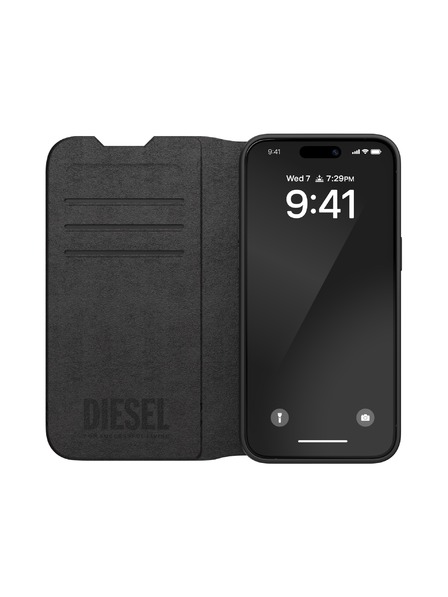 Diesel Diesel кожух за iPhone 15 Pro Max черен 54172
