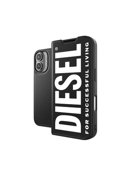 Diesel Diesel кожух за iPhone 16 с Magsafe черно-бял 60131