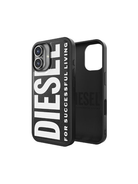 Diesel Diesel калъф за iPhone 16 с Magsafe черно-бял 60127