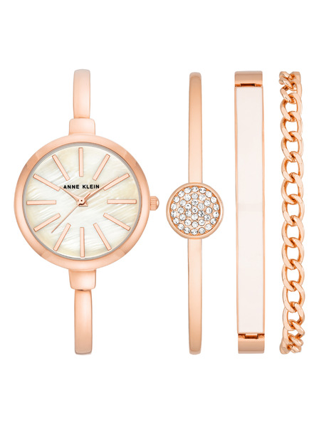 Anne Klein Подаръчен комплект часовници и гривни Anne Klein, AK/1470RGST