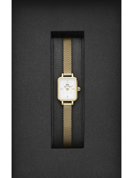 Daniel Wellington Дамски часовници Daniel Wellington Quadro Mini Evergold DW00100725