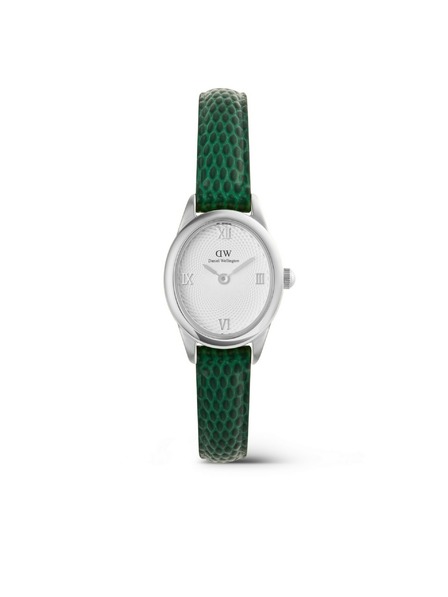 Daniel Wellington Дамски часовници Daniel Wellington Ophelia Mini Lizard Guilloché кожени DW00100889