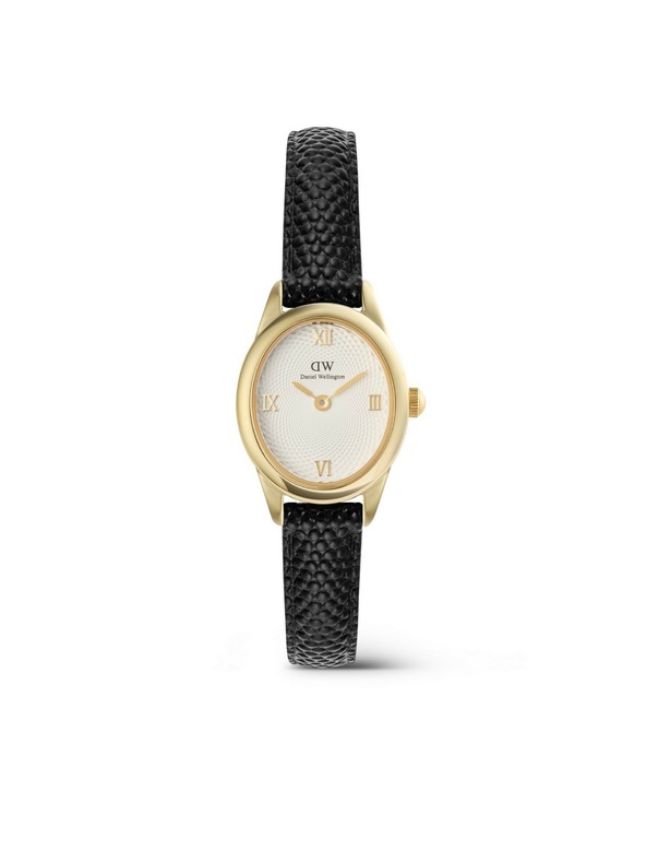 Daniel Wellington Дамски часовници Daniel Wellington Ophelia Mini Lizard Guilloché кожени DW00100890