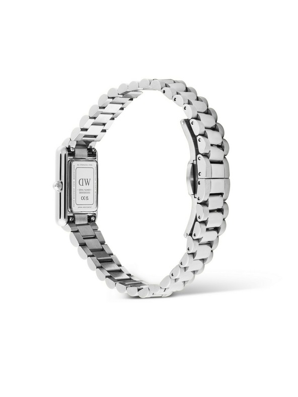 Daniel Wellington Дамски часовници Daniel Wellington Bound Mini 3-Link квадратни DW00100930