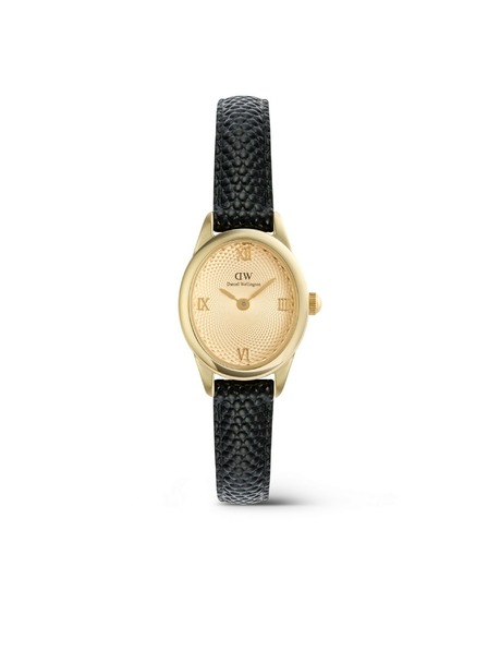 Daniel Wellington Дамски часовници Daniel Wellington Ophelia Mini Lizard Guilloché кожени DW00100897