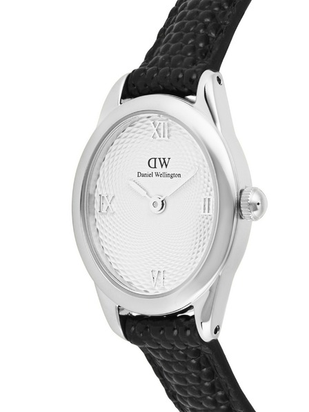 Daniel Wellington Дамски часовници Daniel Wellington Ophelia Mini Lizard Guilloché кожени DW00100887
