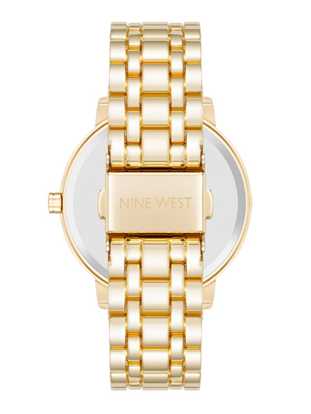 Nine West	 Дамски кръгли часовници Nine West NW/3060SVGB