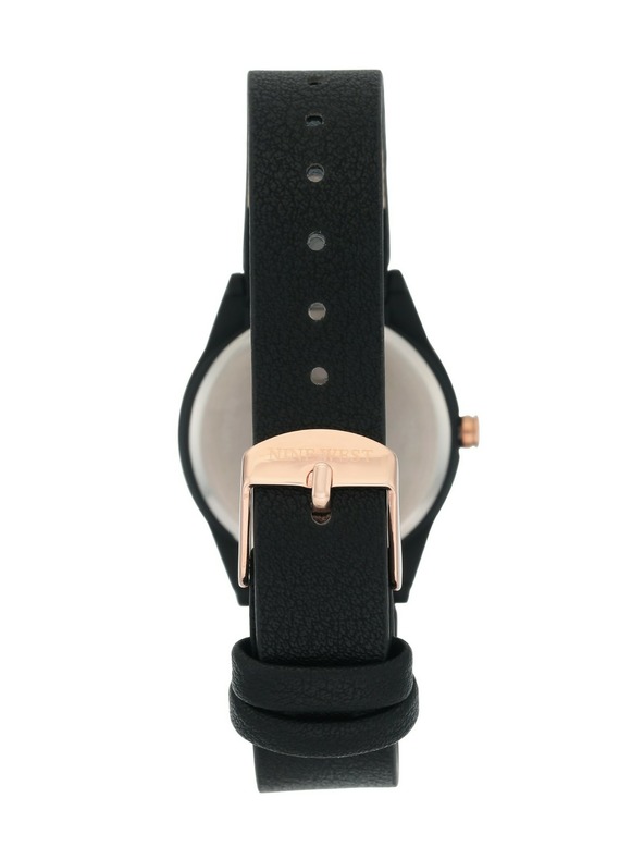 Nine West	 Nine West дамски часовници кръгли NW/1932BKRG