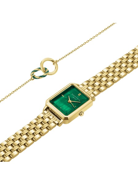 Rosefield Подаръчен комплект Rosefield XS Emerald часовници и Emerald гривна OEGED-X288