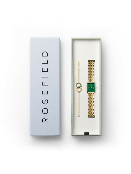 Rosefield Подаръчен комплект Rosefield XS Emerald часовници и Emerald гривна OEGED-X288