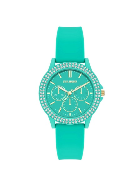 Steve Madden Дамски кръгли часовници Steve Madden SM/8118TEAL