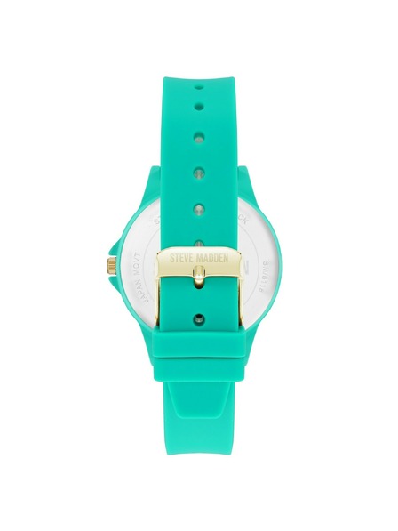 Steve Madden Дамски кръгли часовници Steve Madden SM/8118TEAL