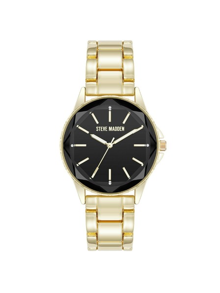 Steve Madden Дамски кръгли часовници Steve Madden SM/8154BKGP