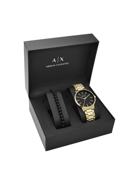Armani Exchange Подаръчен комплект часовник и гривна Armani Exchange CAYDE AX7119