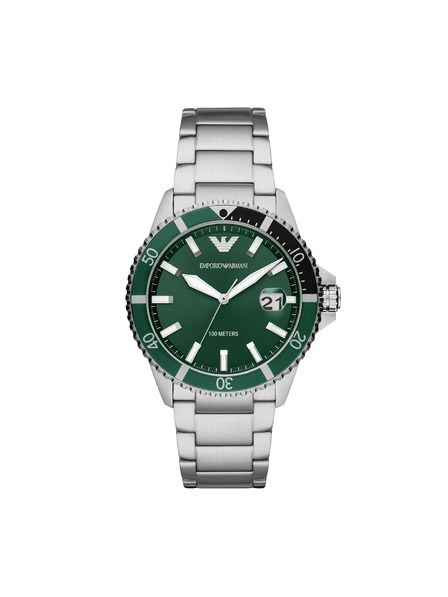Emporio Armani Мъжки часовник Emporio Armani Diver - T-bar, кръгъл, AR11338
