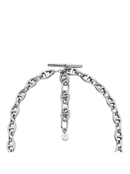 Fossil Fossil дамски халцер Heritage D-Link стоманен JA7242040