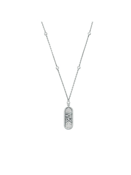 Michael Kors Сребърно колие Michael Kors MKC1729CZ040