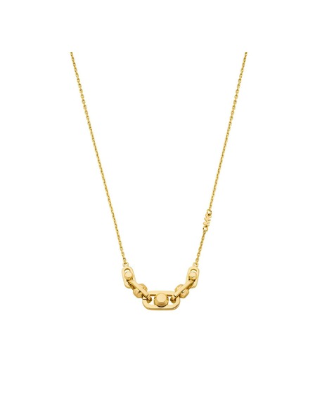 Michael Kors Сребърно позлатено колие Michael Kors MKC170800710
